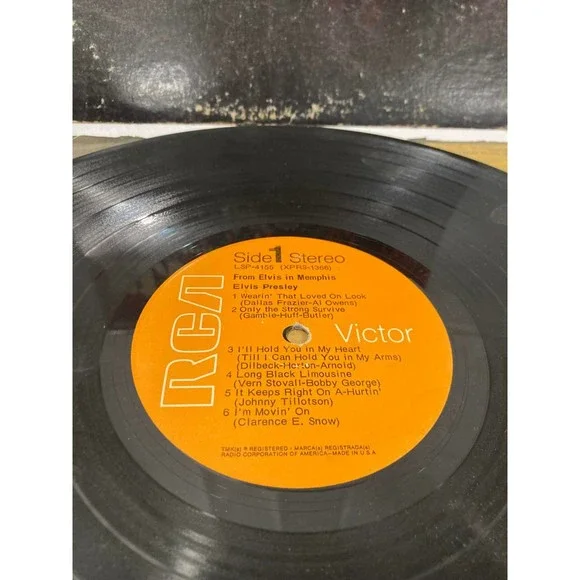 Elvis Presley-From Elvis In Memphis 1976 LSP-4155 LP Record
